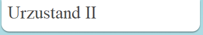 Urzustand II