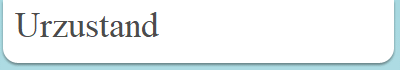 Urzustand