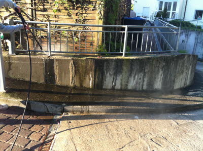 Reinigung im Hochdruckverfahren